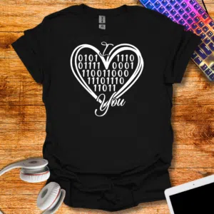 Valentine's Day for Husband Nerd T-Shirt