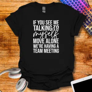 Funny zoom meeting T-Shirt