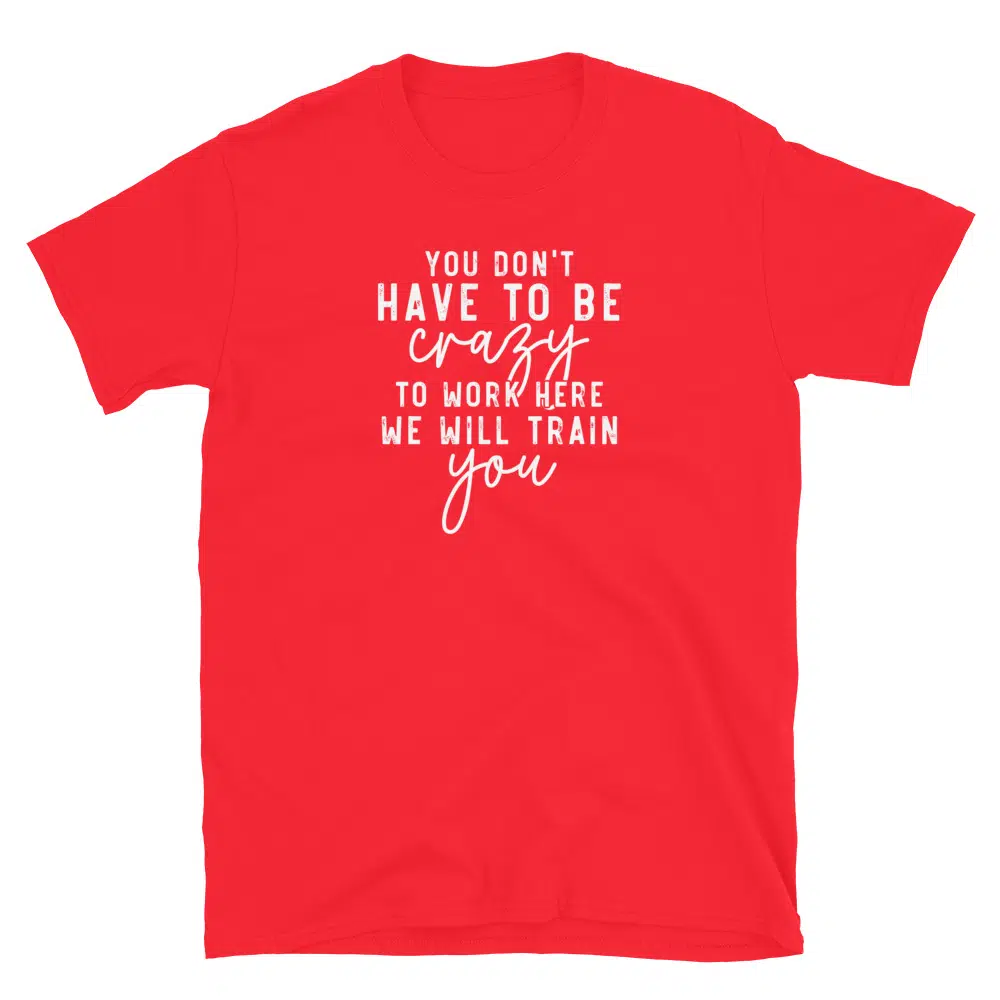 Buy Team Sarcastic Work T-Shirt at FunnyWorkTees Team Sarcastic Work T-Shirt - Image 3