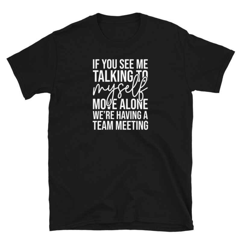 Funny zoom meeting T-Shirt - Image 2