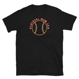 Mom's Baseball Tee  Gift to Mother T-Shirt