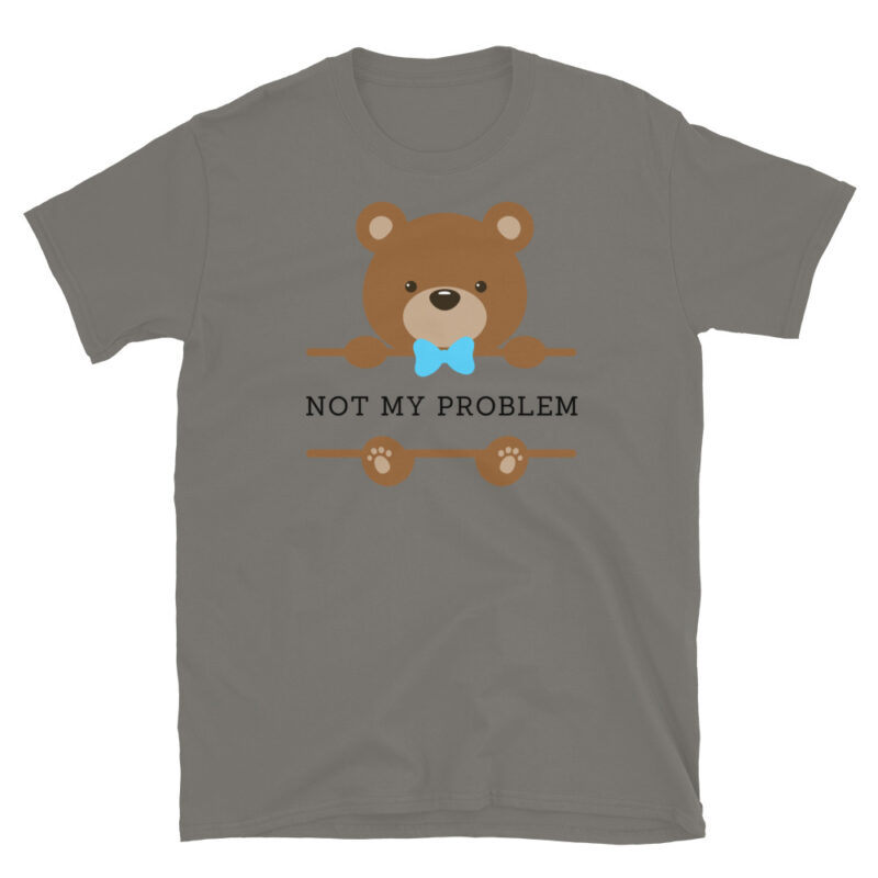Not my problem white T-Shirt - Image 2