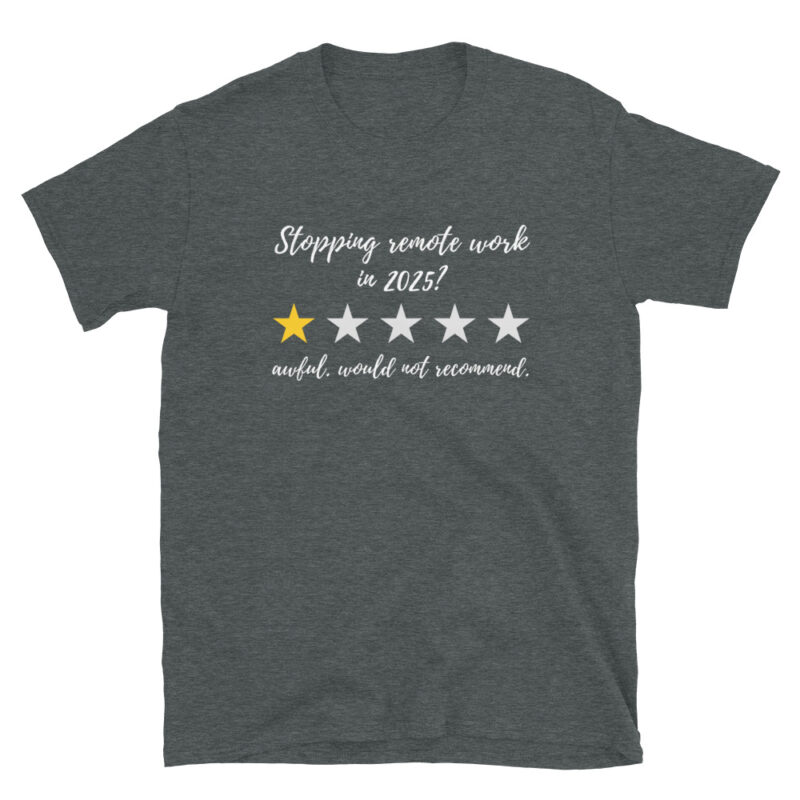 Stopping remote work in 2025? AF T-Shirt - Image 4
