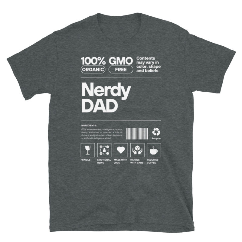 Geeky Dad T-Shirt - Image 5