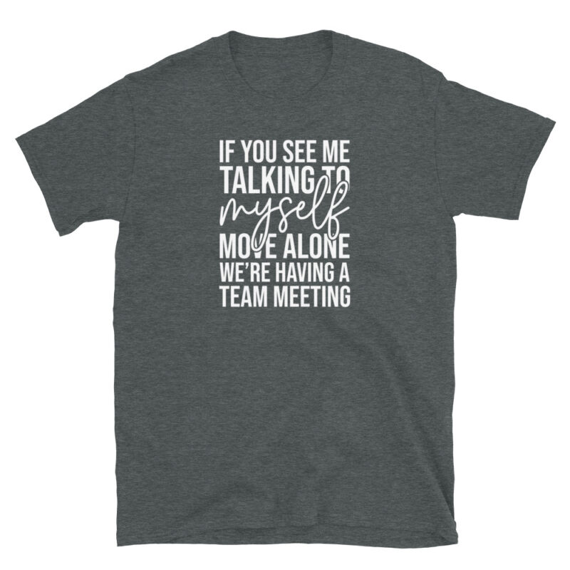 Funny zoom meeting T-Shirt - Image 5
