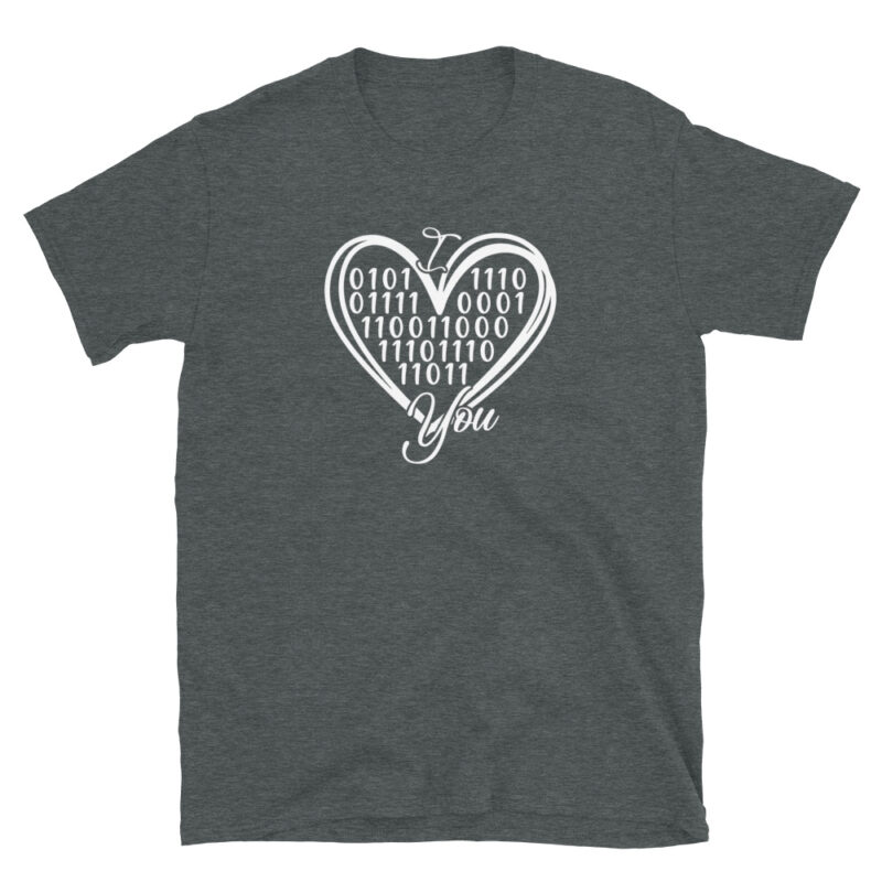 Valentine's Day for Husband Nerd T-Shirt - Image 5