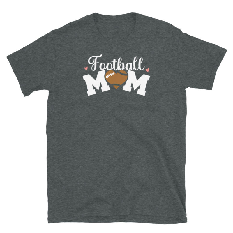 Football Mom Tee Gift to Mother T-Shirt - Image 4