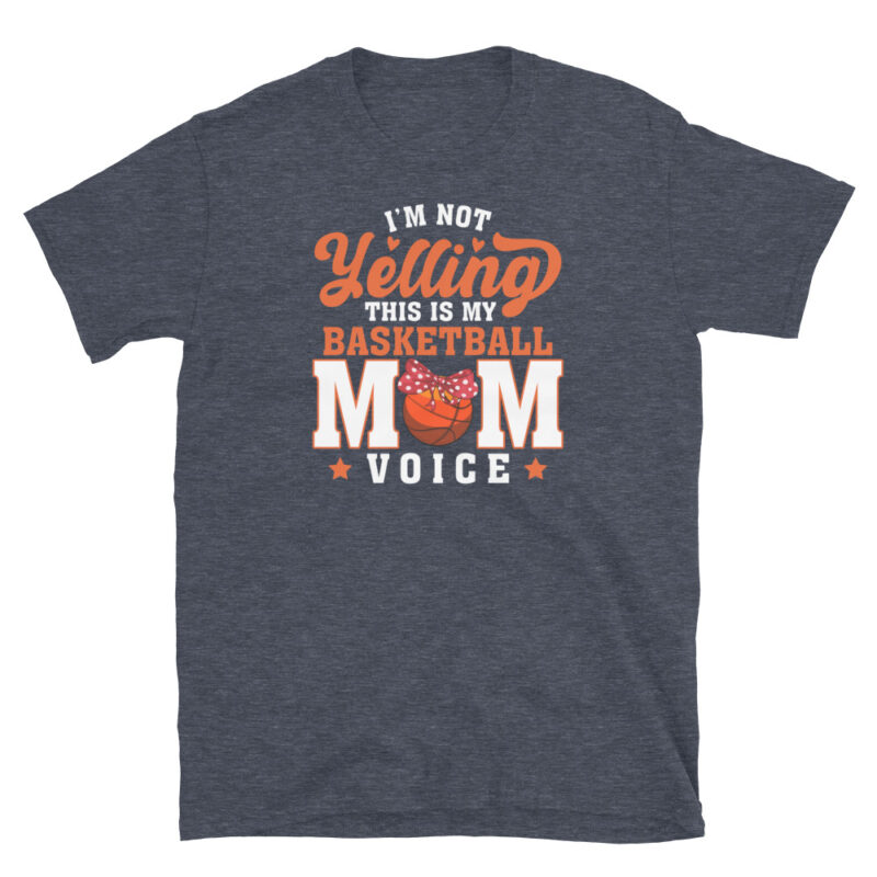 Basketball Mom Tee Gift to Mother T-Shirt - Image 5