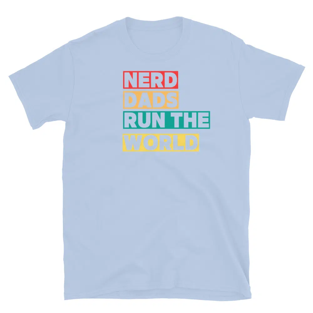 Buy Nerdy Father's Day T-Shirt at FunnyWorkTees Nerdy Father's Day T-Shirt - Image 4