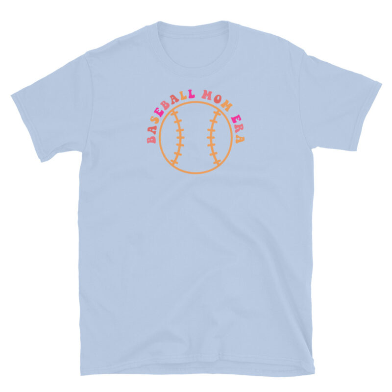 Mom's Baseball Tee  Gift to Mother T-Shirt - Image 5