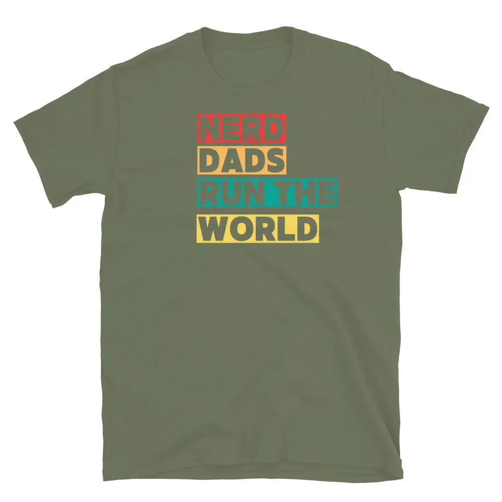 Buy Nerdy Father's Day T-Shirt at FunnyWorkTees Nerdy Father's Day T-Shirt - Image 2