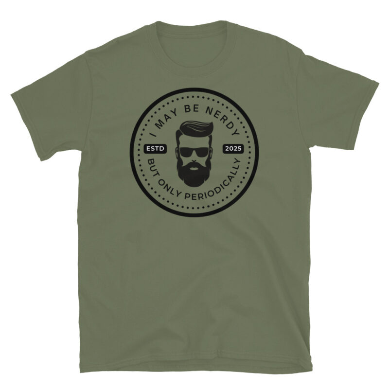 Quirky Father's Day Nerd  T-Shirt - Image 3