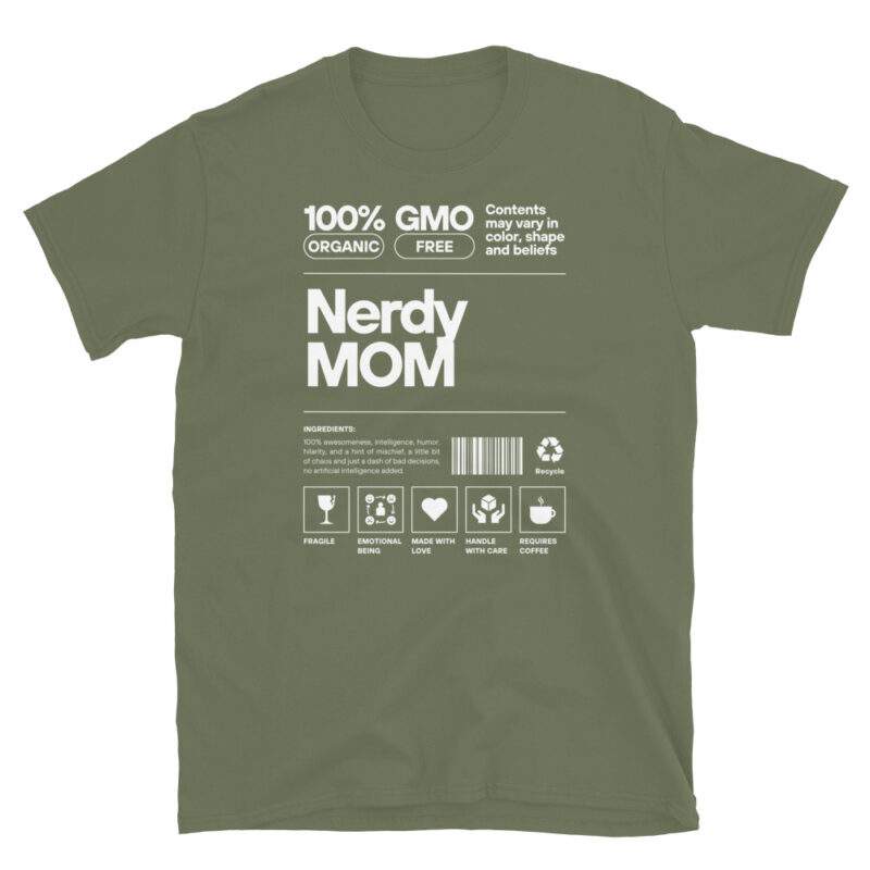 Geeky Mom T-Shirt - Image 7