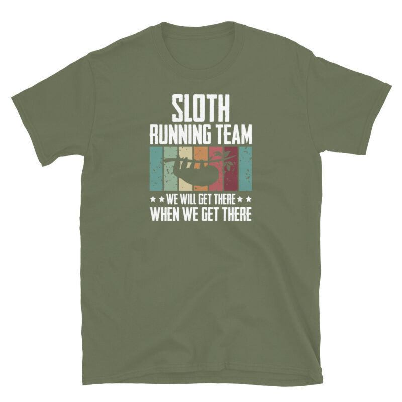 Sloth running team T-Shirt - Image 7