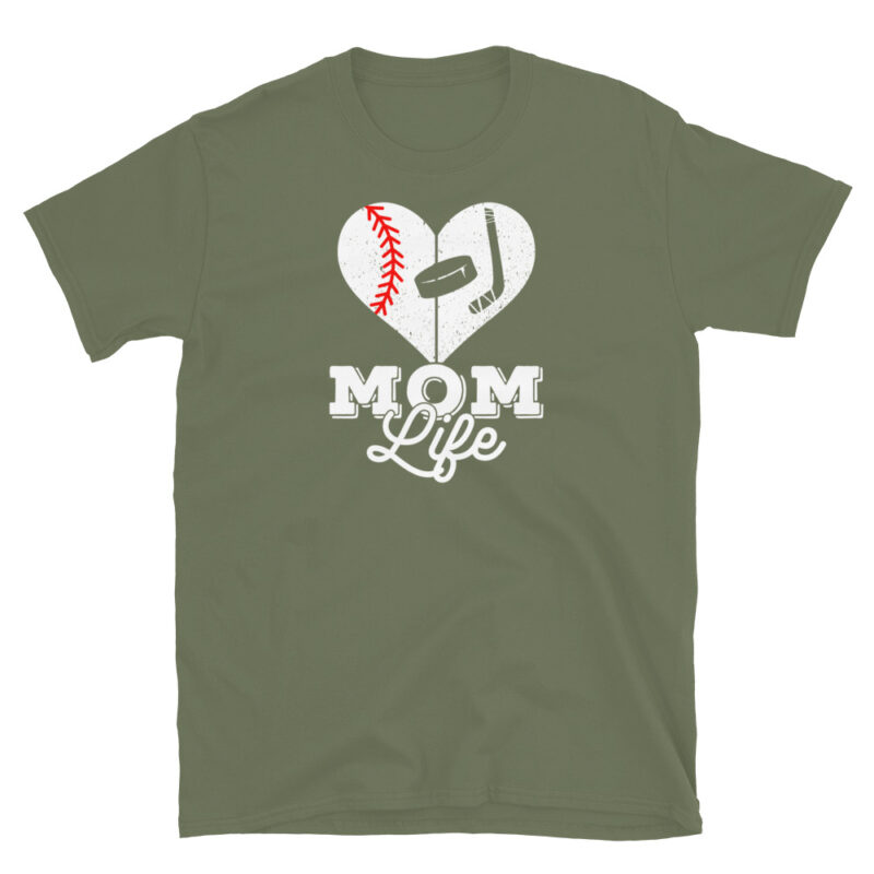 Hockey Mom Shirt Gift to Mother T-Shirt - Image 6