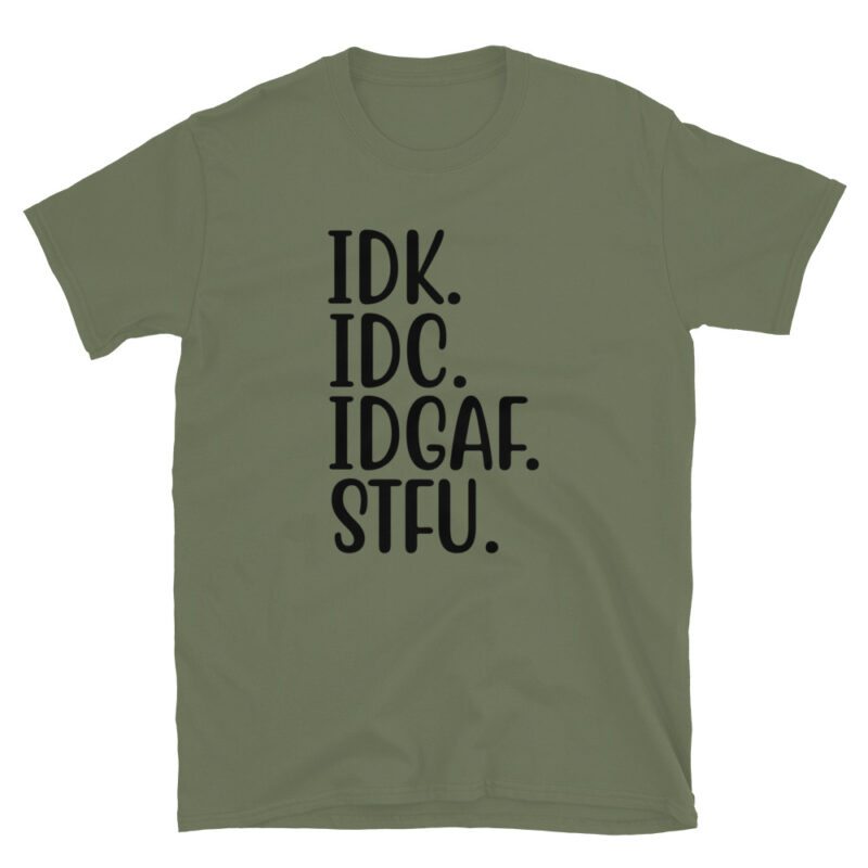 STFU Tee Sarcastic T-Shirt - Image 3