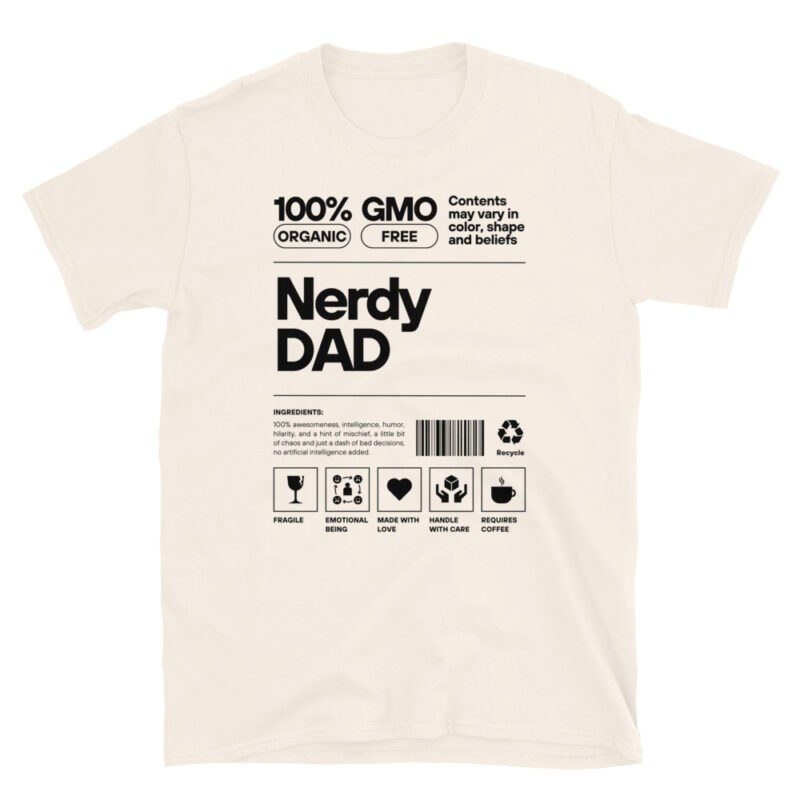 Funny Geek Dad T-Shirt - Image 7