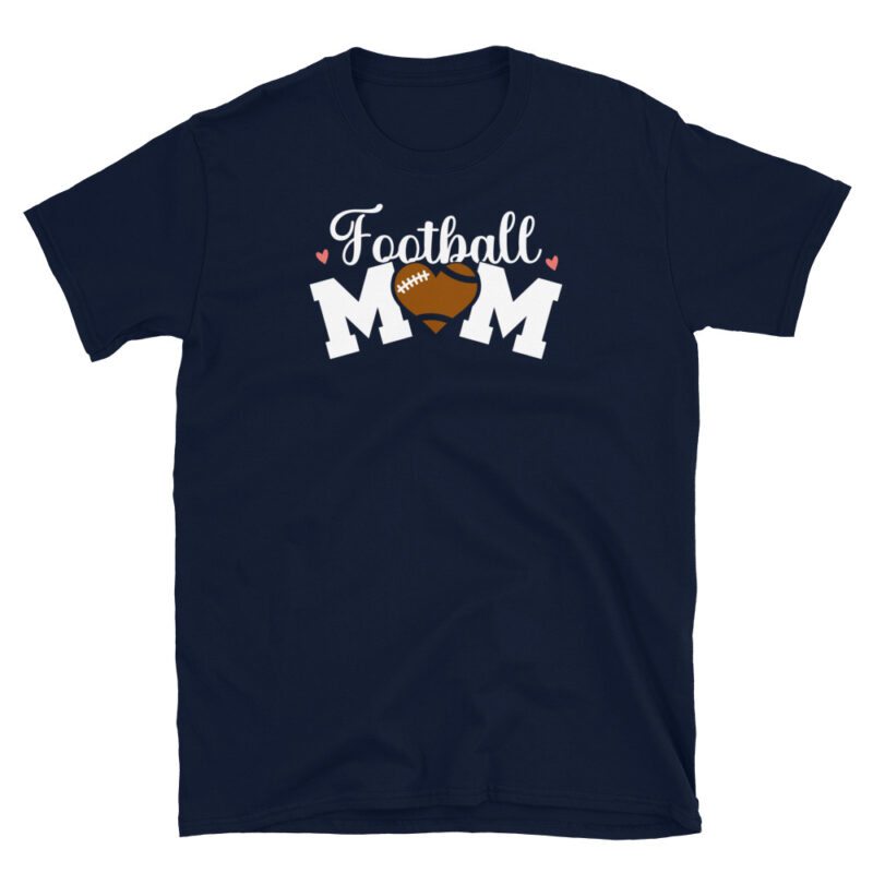 Football Mom Tee Gift to Mother T-Shirt - Image 2
