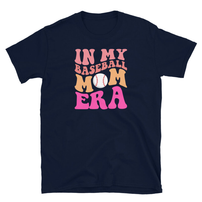 Mom's Baseball Shirt Birthday Gift T-Shirt - Image 2