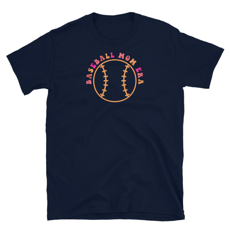 Mom's Baseball Tee  Gift to Mother T-Shirt - Image 2
