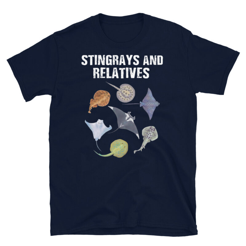 Manta Ray Stingray Graphic T-Shirt - Image 2