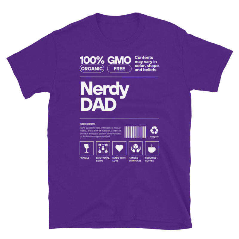 Geeky Dad T-Shirt - Image 4