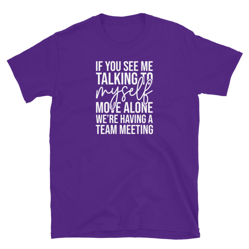 Funny zoom meeting T-Shirt - Image 4