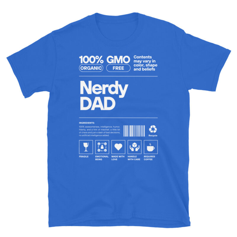 Geeky Dad T-Shirt - Image 6