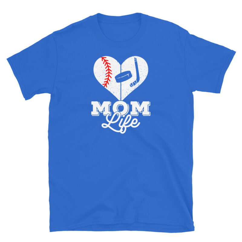 Hockey Mom Shirt Gift to Mother T-Shirt - Image 5