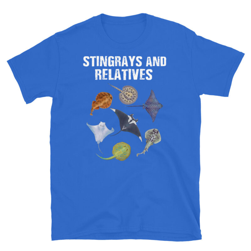 Manta Ray Stingray Graphic T-Shirt - Image 5