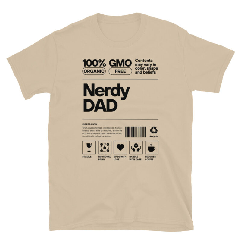 Funny Geek Dad T-Shirt - Image 4