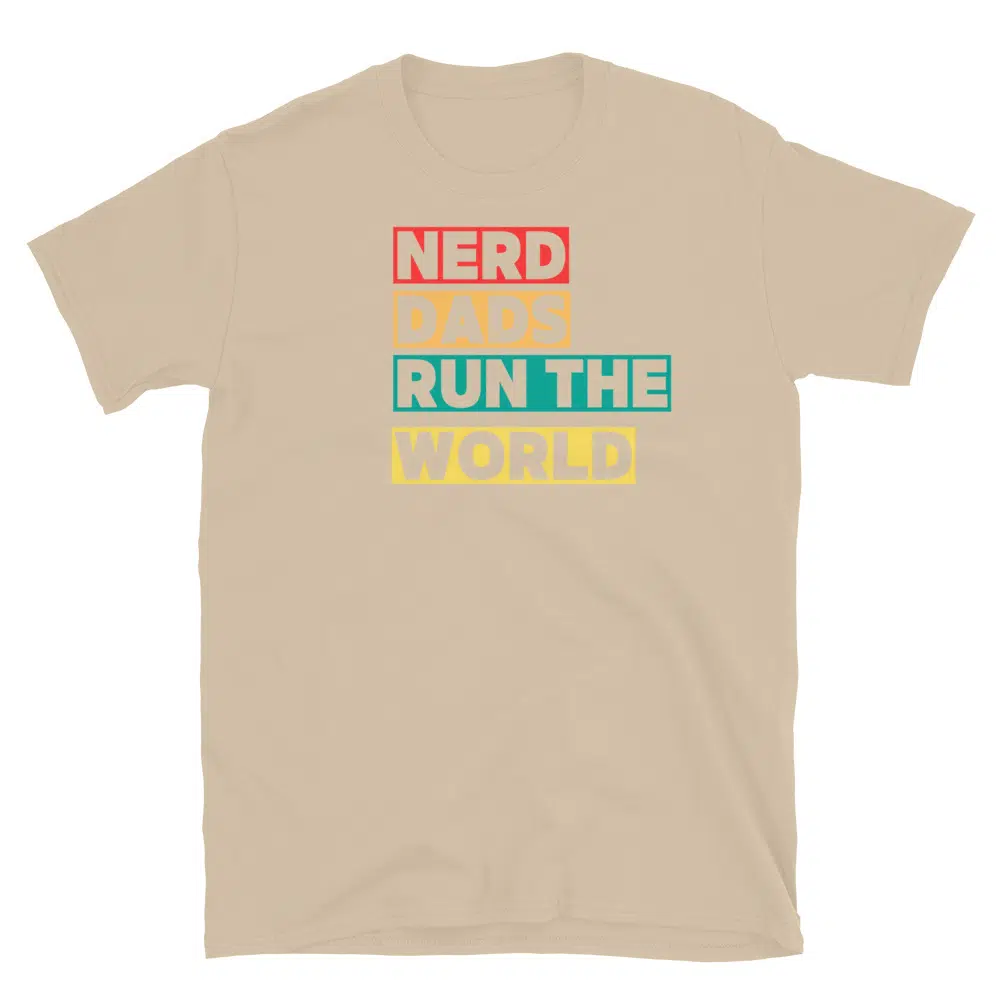 Buy Nerdy Father's Day T-Shirt at FunnyWorkTees Nerdy Father's Day T-Shirt - Image 3