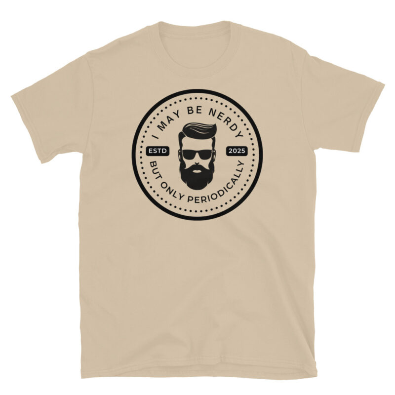 Quirky Father's Day Nerd  T-Shirt - Image 4
