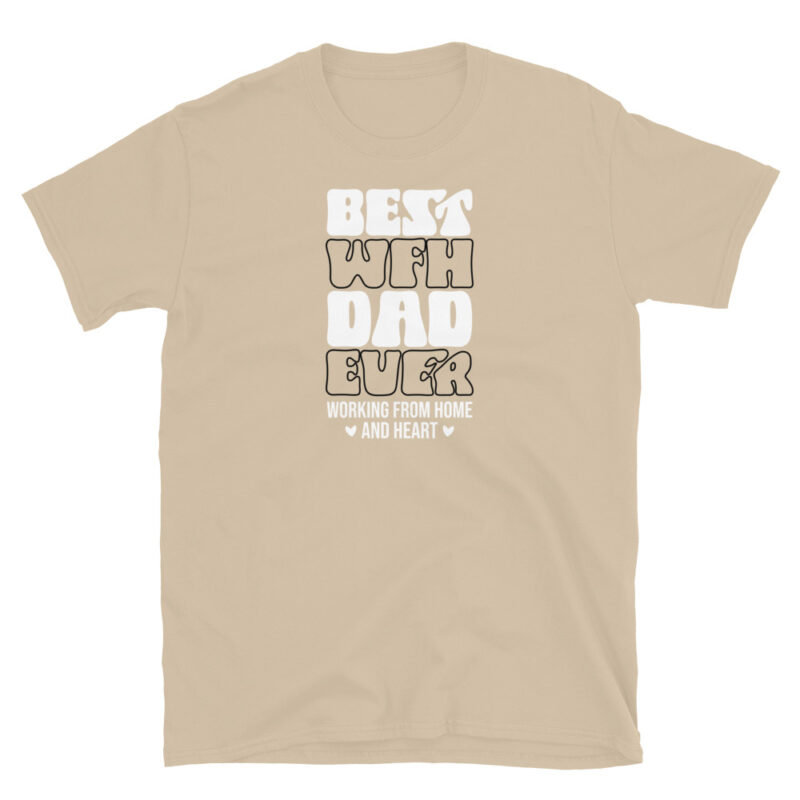 Best working from home dad T-Shirt - Image 4