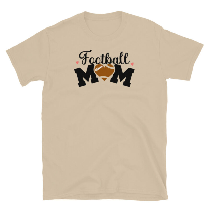 Football Mom Shirt Gift to Mother T-Shirt - Image 3