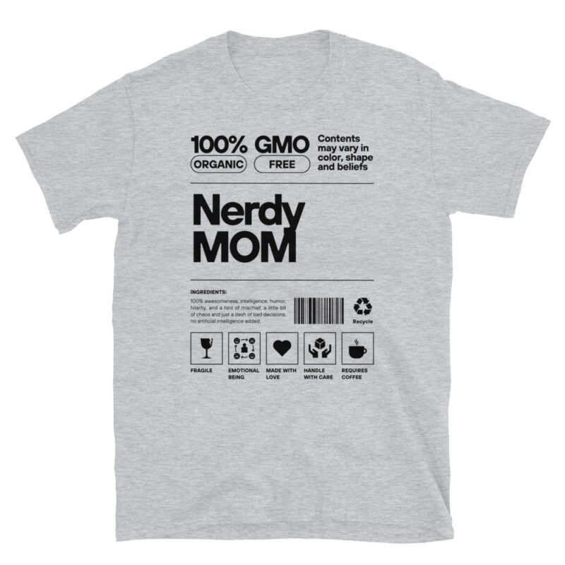 Geeky Mother's Day Gift T-Shirt - Image 6