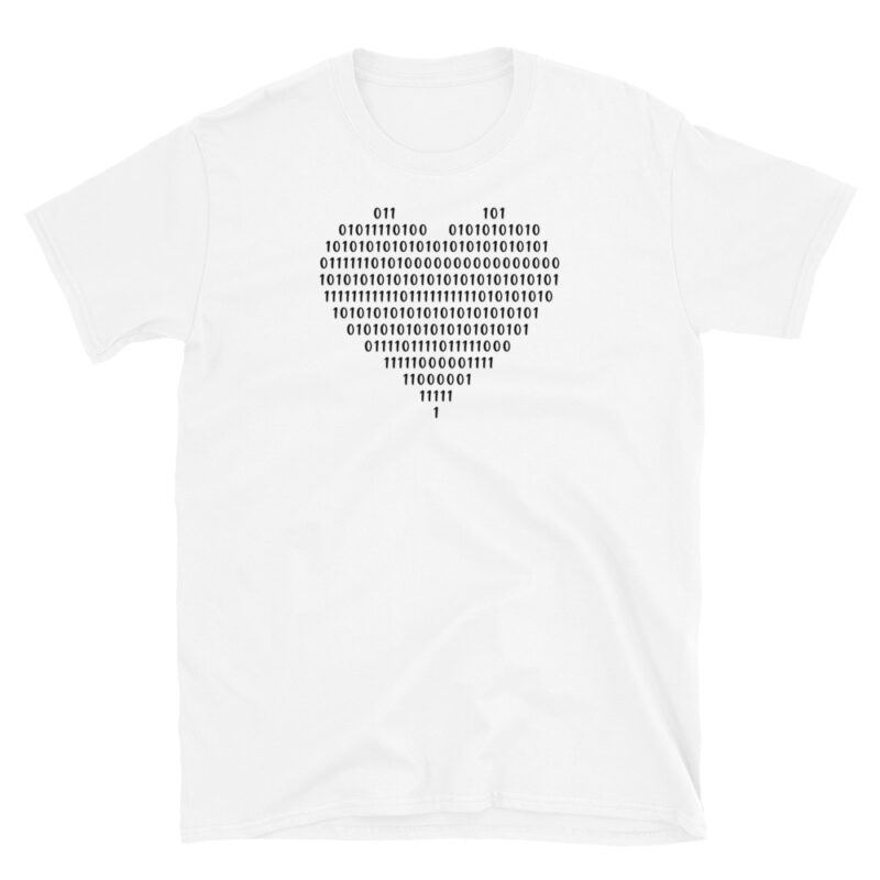 Happy Valentine's Day Nerd T-Shirt - Image 2