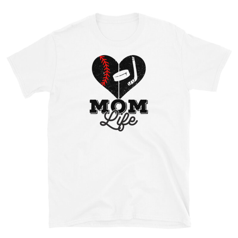Hockey Mom Tee Gift to Mother T-Shirt - Image 6