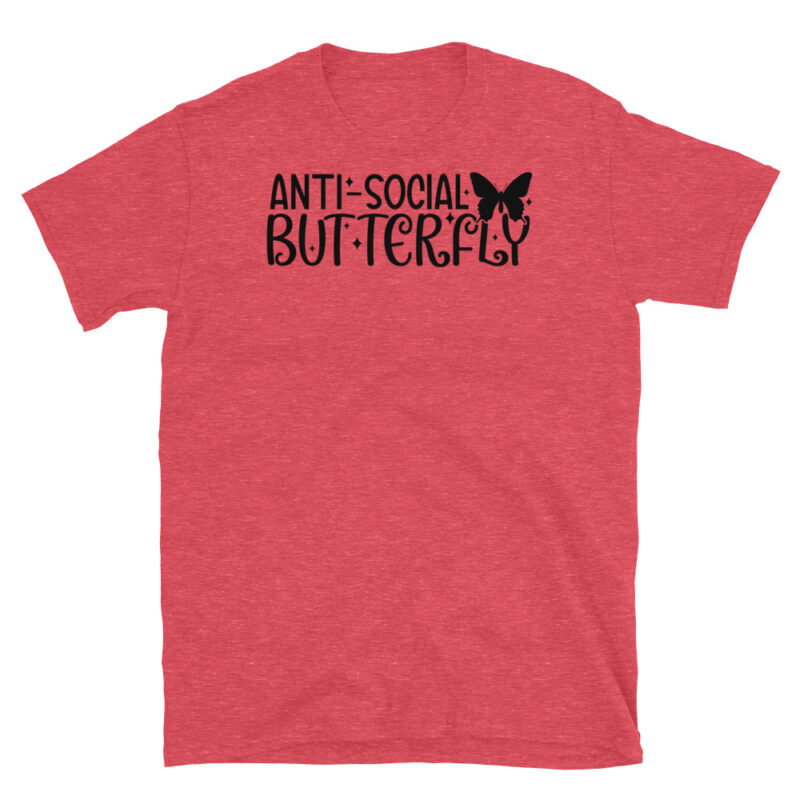 Antisocial butterfly T-Shirt - Image 3