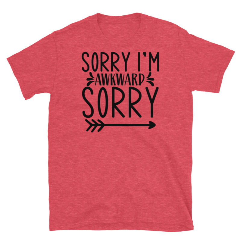 Sorry I'm awkward T-Shirt - Image 2