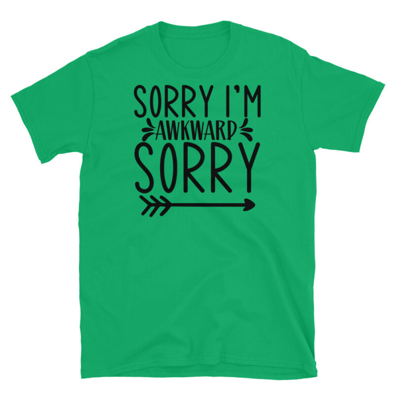 Sorry I'm awkward T-Shirt - Image 4