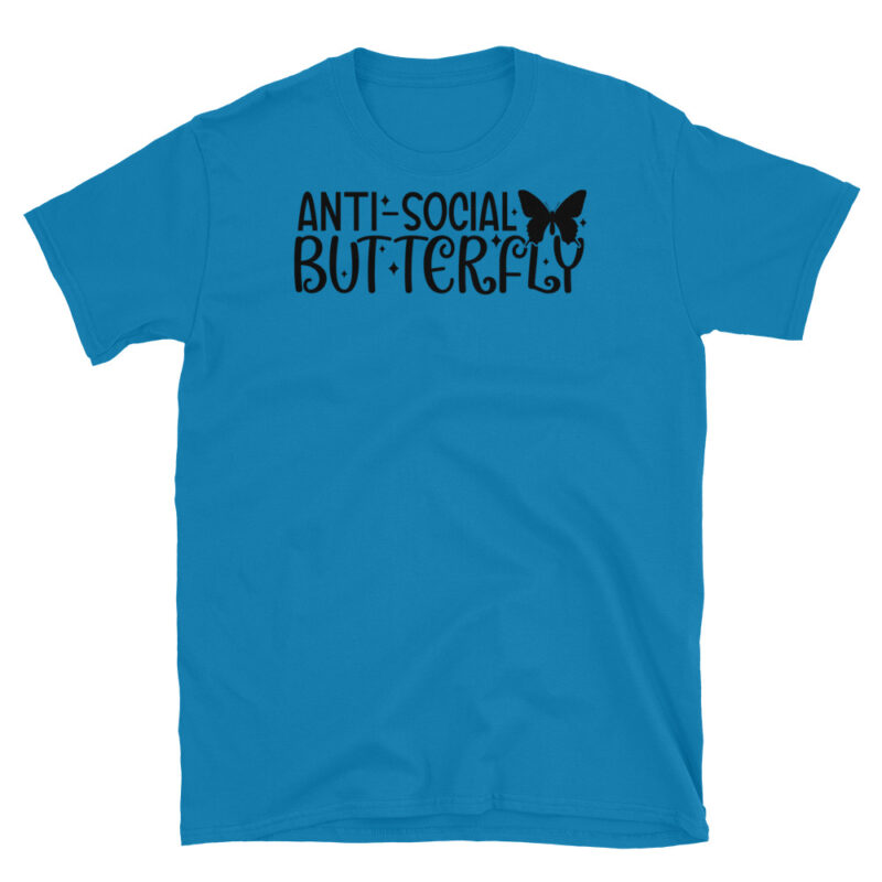 Antisocial butterfly T-Shirt - Image 2