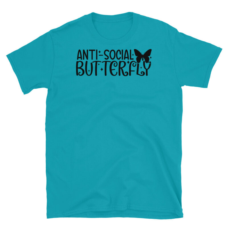 Antisocial butterfly T-Shirt - Image 4