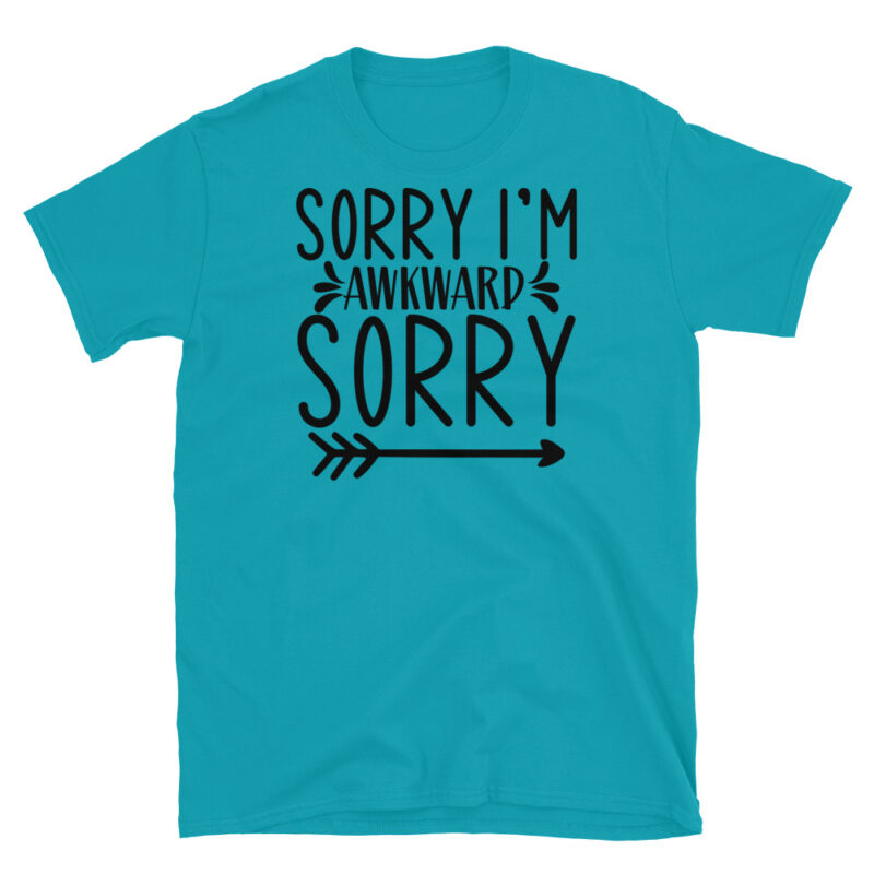 Sorry I'm awkward T-Shirt - Image 3