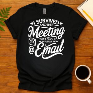I Survived Another Meeting That Should Have Been an Email T-Shirt