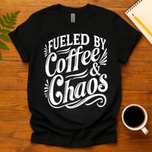 Fueled by Coffee & Chaos T-Shirt