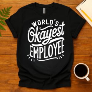 World's Okayest Employee T-Shirt