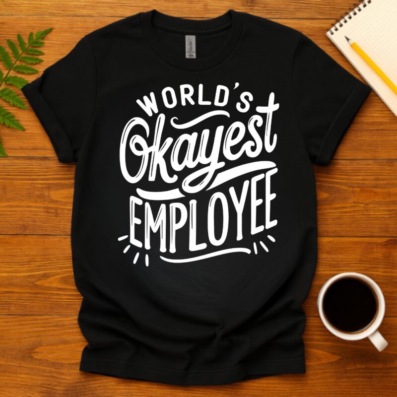 World's Okayest Employee T-Shirt