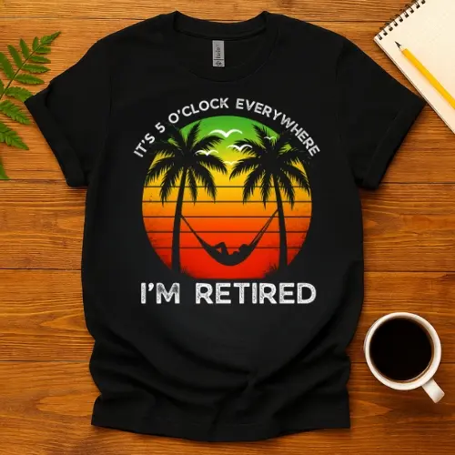 Buy Retirement 2025 T-Shirt at FunnyWorkTees Retirement 2025 T-Shirt