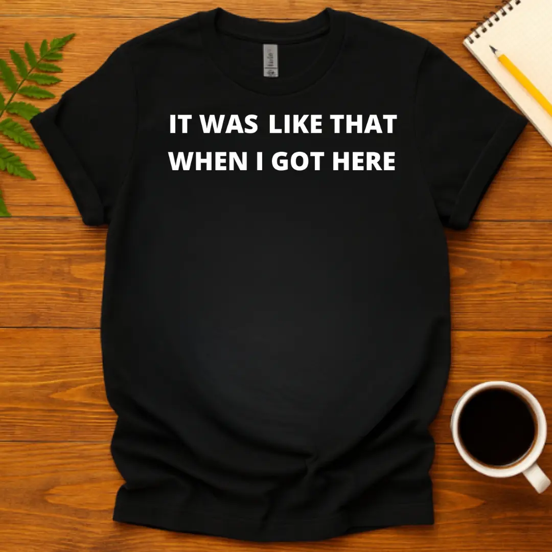 Buy It Was Like That T-Shirt at FunnyWorkTees It Was Like That T-Shirt